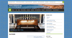 Desktop Screenshot of fishersisland.net